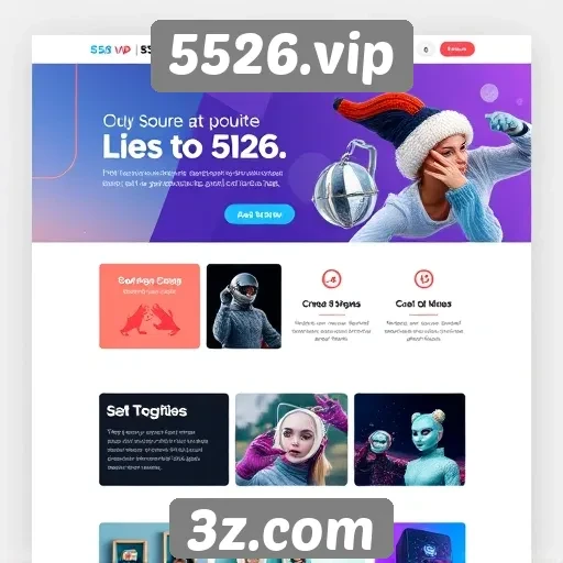 A evolução do design do site 5526.vip