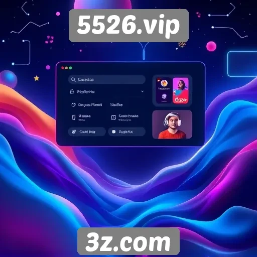 Navegação e interface do usuário no 5526.vip